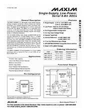 DataSheet MAX1107 pdf